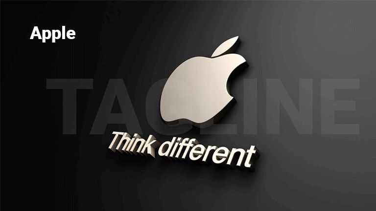 Think Different - Apple's business tagline